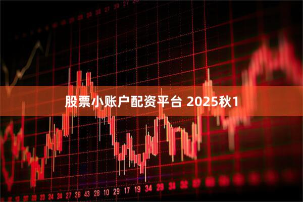 股票小账户配资平台 2025秋1